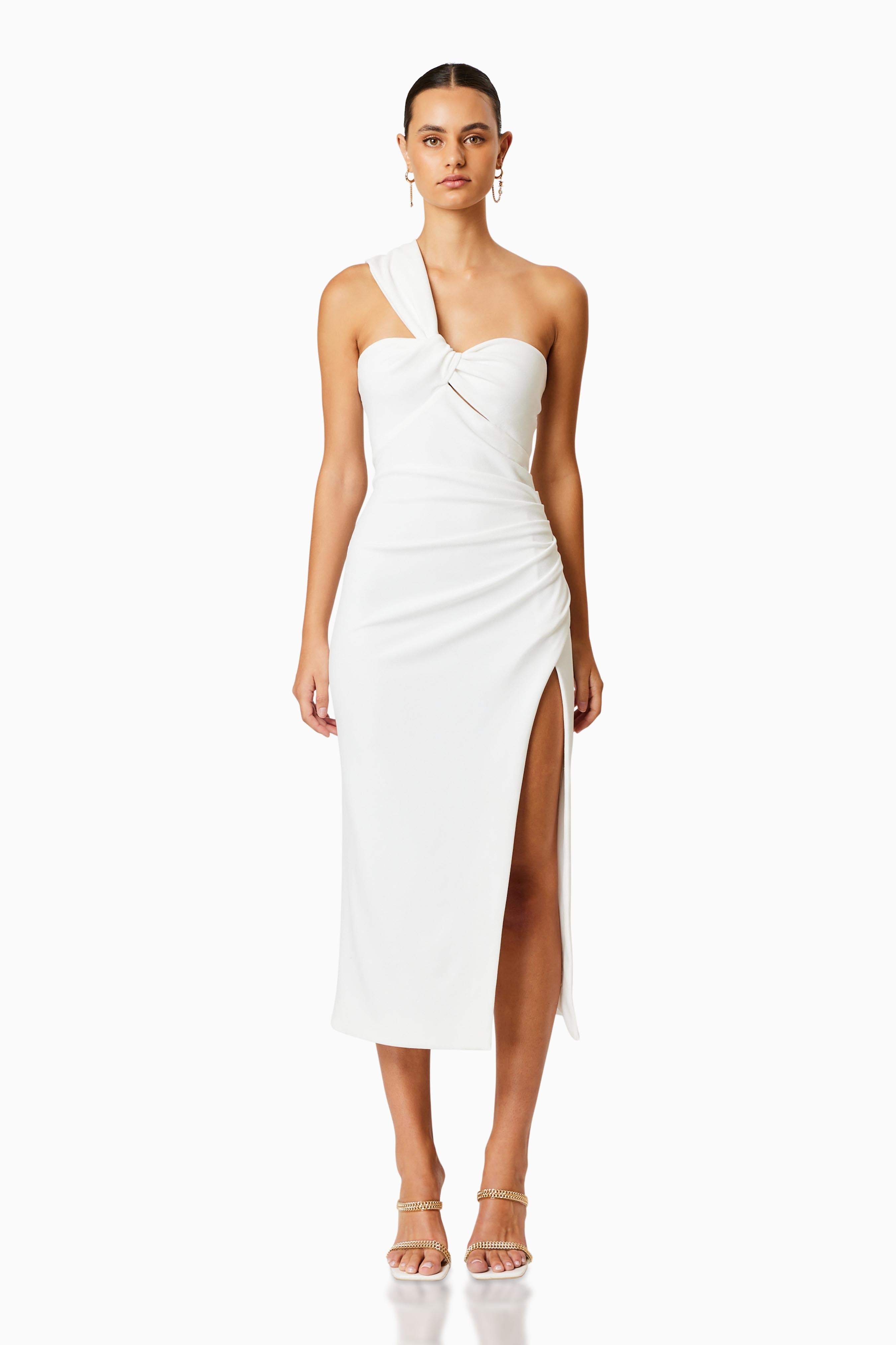 Escalet Dress in White