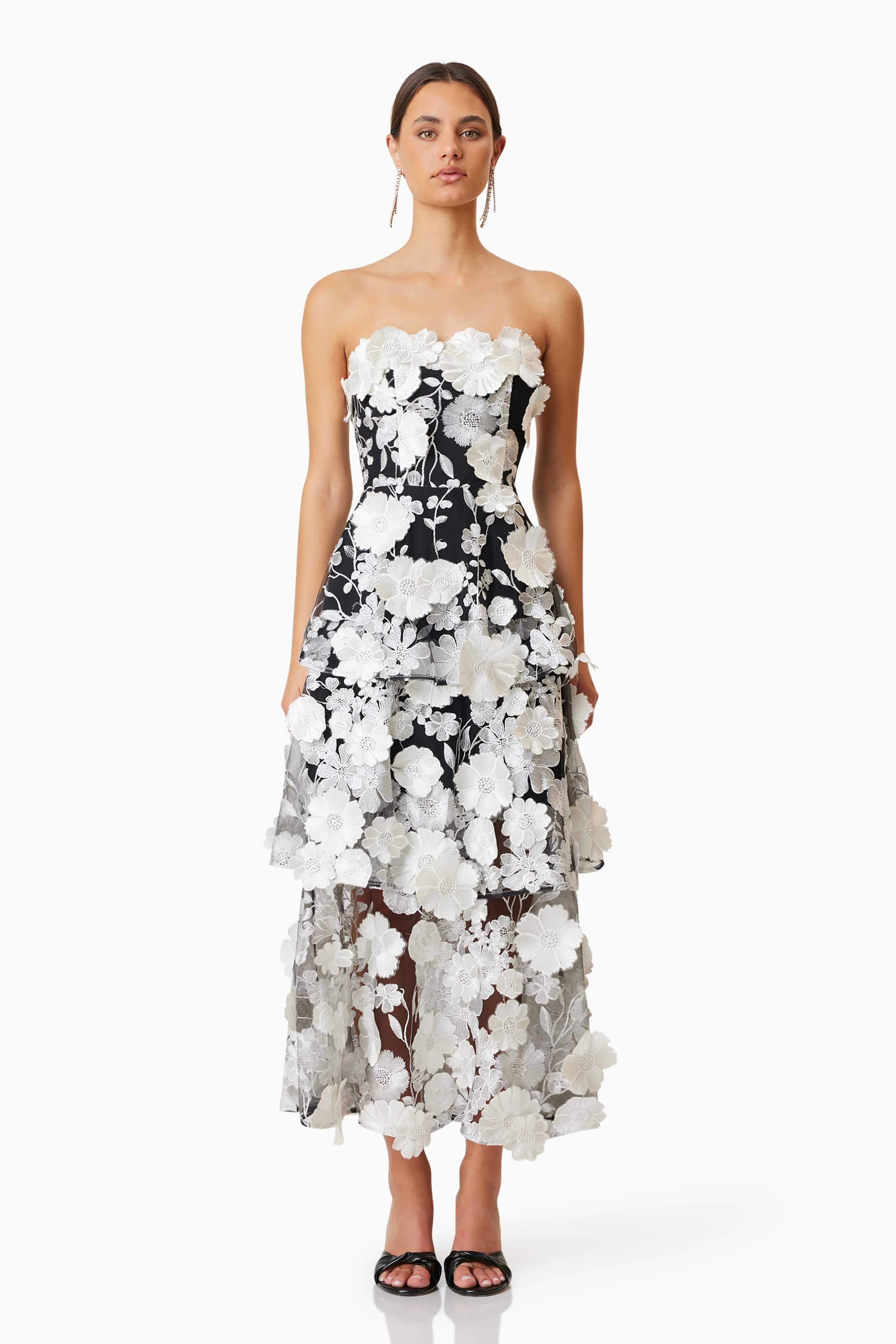 'Selene' Tiered Maxi Dress