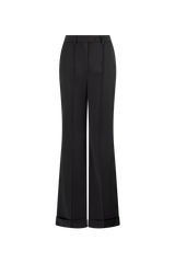 CURAAE Hazel Fit Flare Trouser In Black