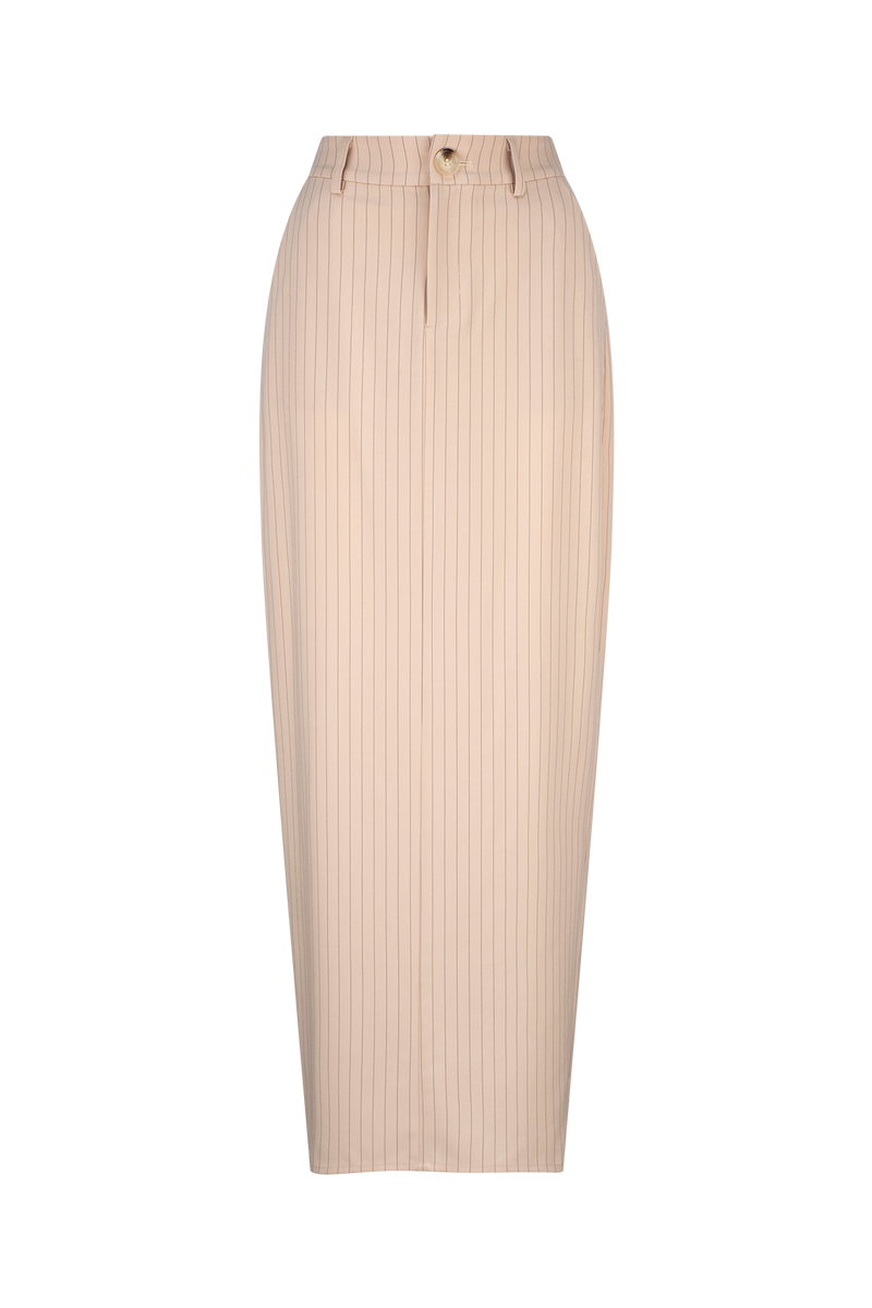  Aveline Skirt In Beige front shot