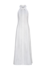 Chelsea Sleeveless Maxi Dress in White product shot