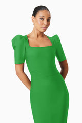 Neomia Halter Mini Dress in Green