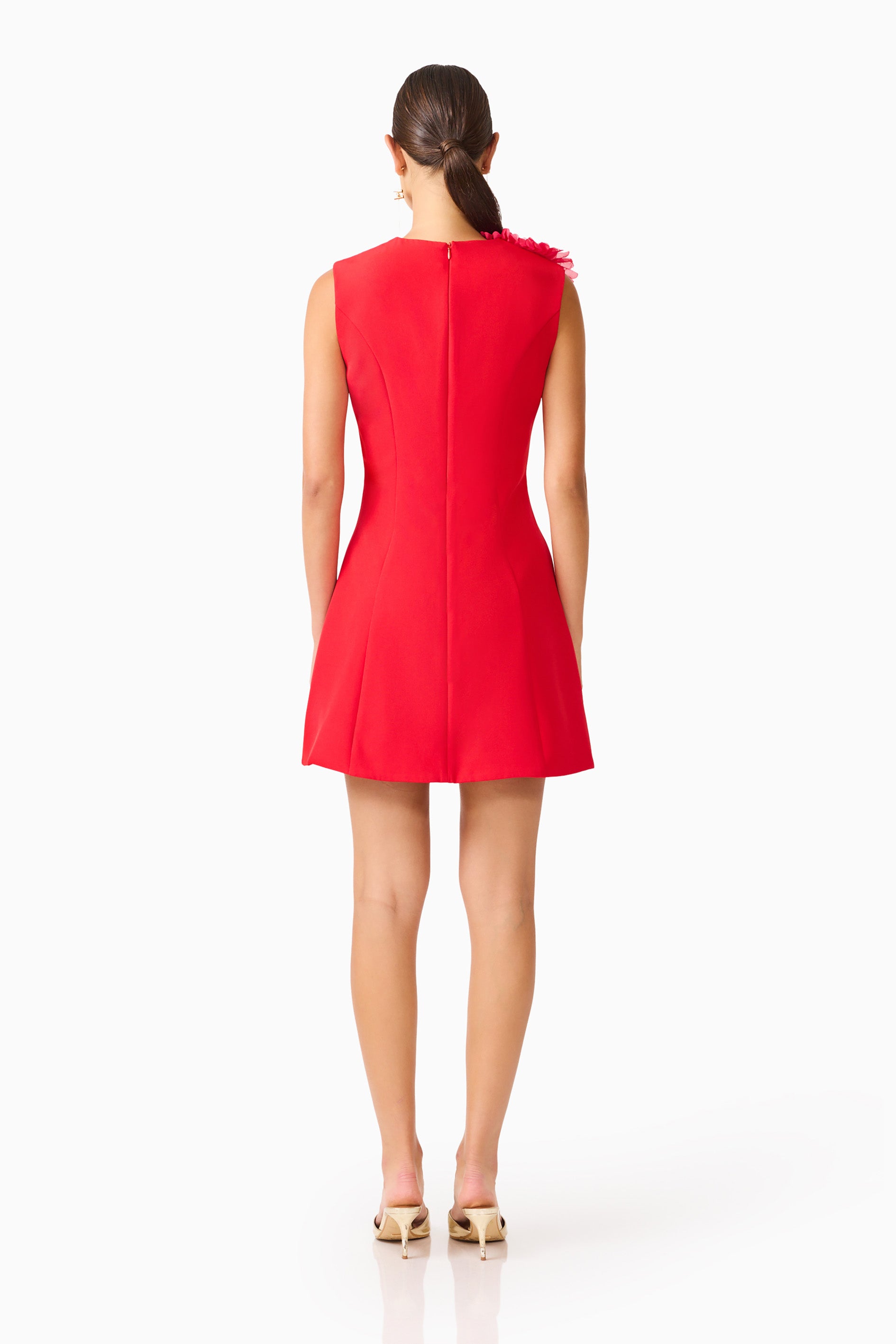 Buttercup Party Dress - Red main image 1