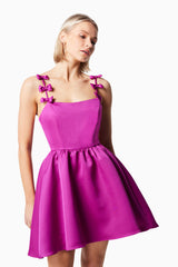 Enchantment Mini Dress In Purple