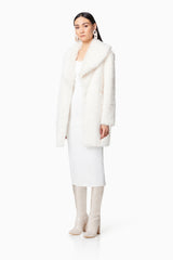 Wyoming Coat in White