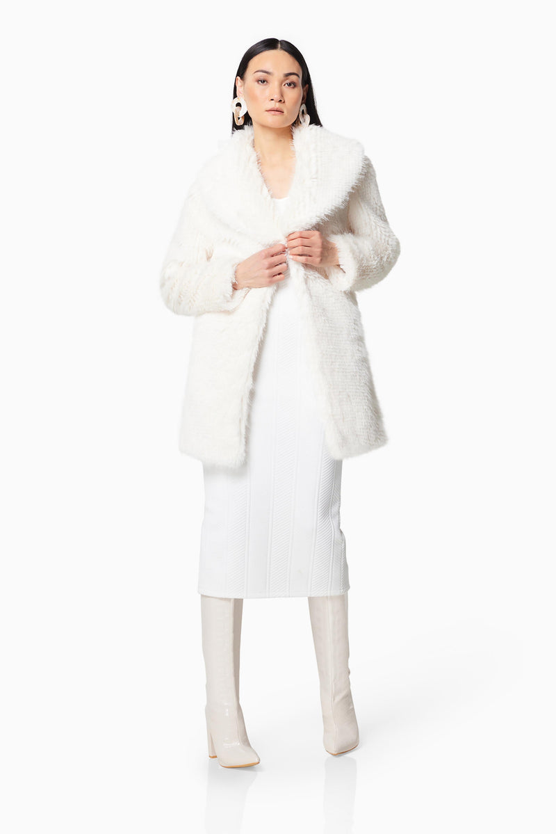 Wyoming Coat in White