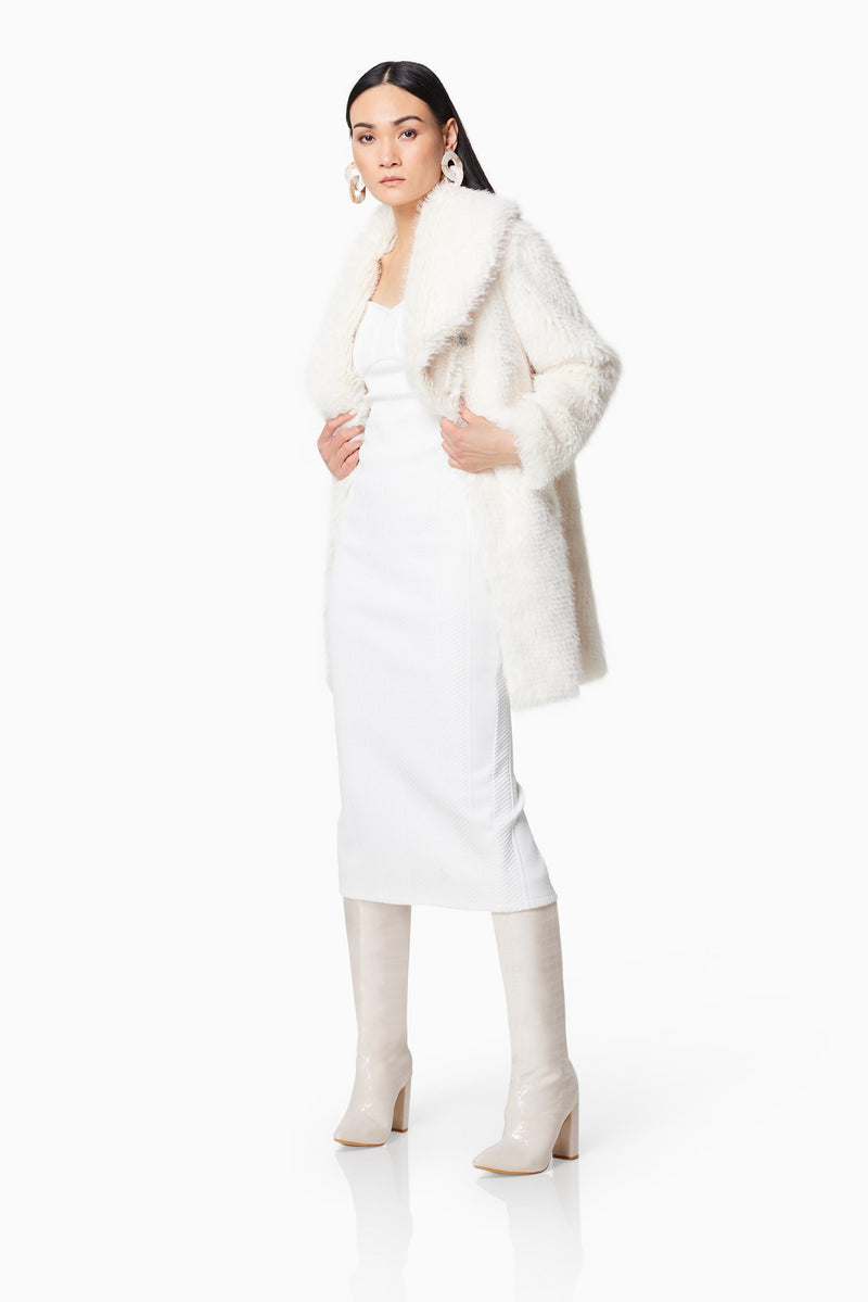 Wyoming Coat in White