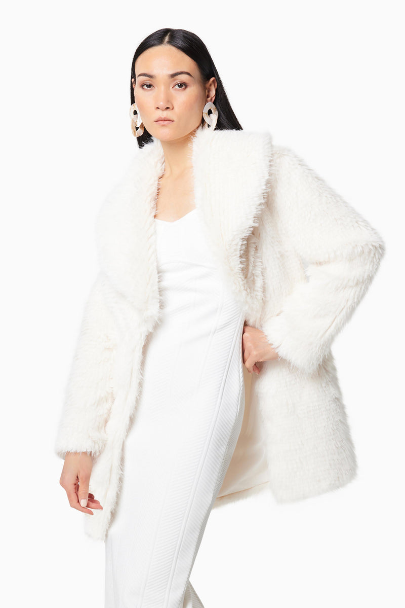 Wyoming Coat in White