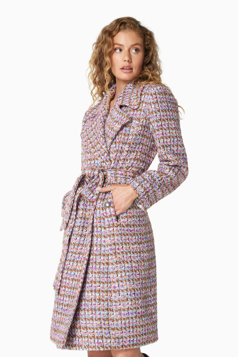 Chapelle Coat In Purple